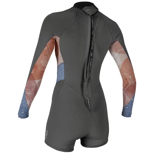 O'Neill Women's Bahia 2/1mm Back Zip, Long Sleeve, Spring Wetsuit