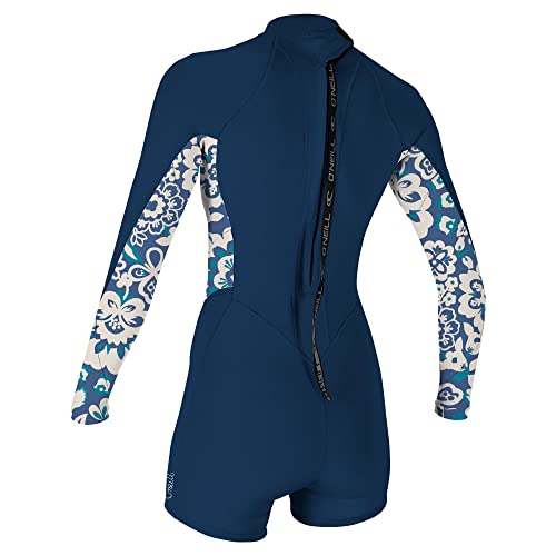 O'Neill Women's Bahia 2/1mm Back Zip, Long Sleeve, Spring Wetsuit