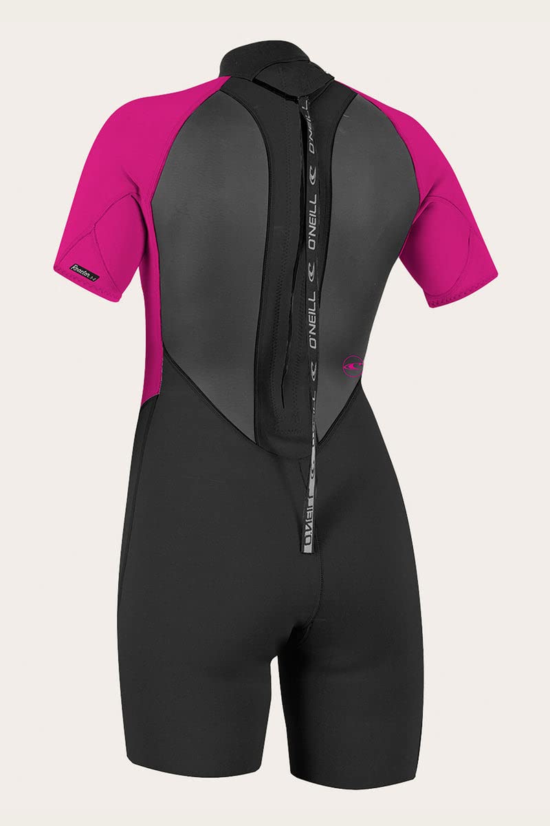 O'Neill Women's Reactor-2 2mm Back Zip Short Sleeve Spring Wetsuit