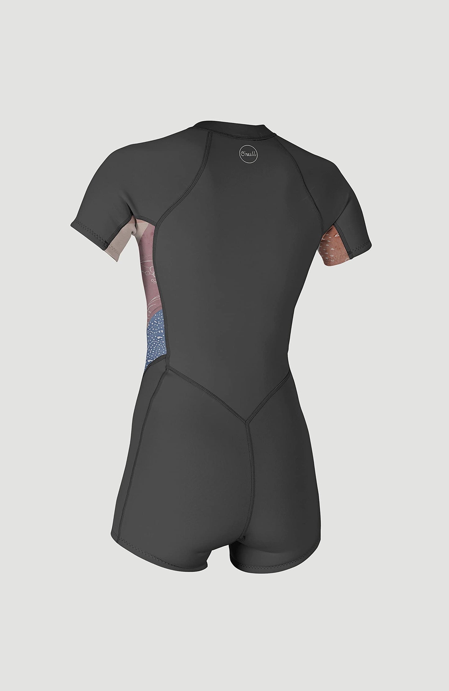 O'Neill Women's Bahia 2/1mm Full Zip, Short Sleeve, Spring Wetsuit