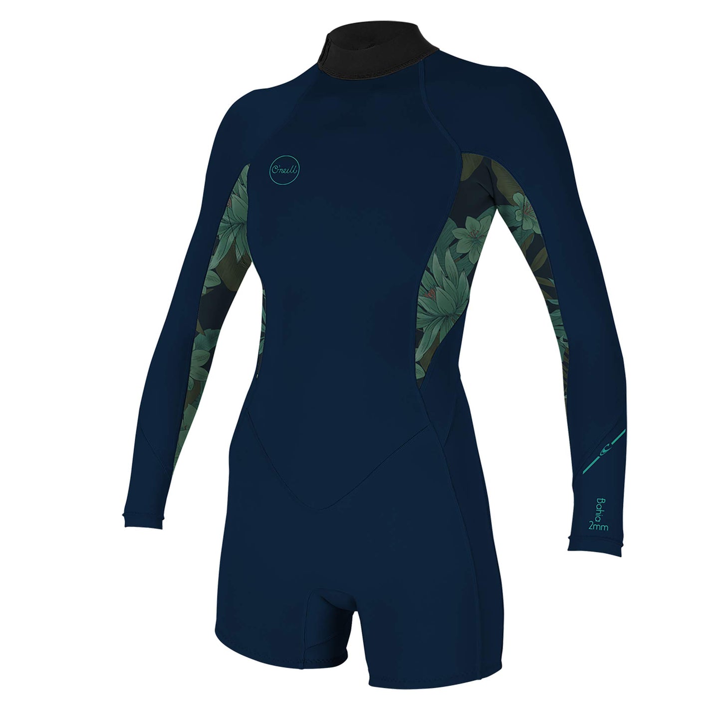 O'Neill Women's Bahia 2/1mm Back Zip, Long Sleeve, Spring Wetsuit