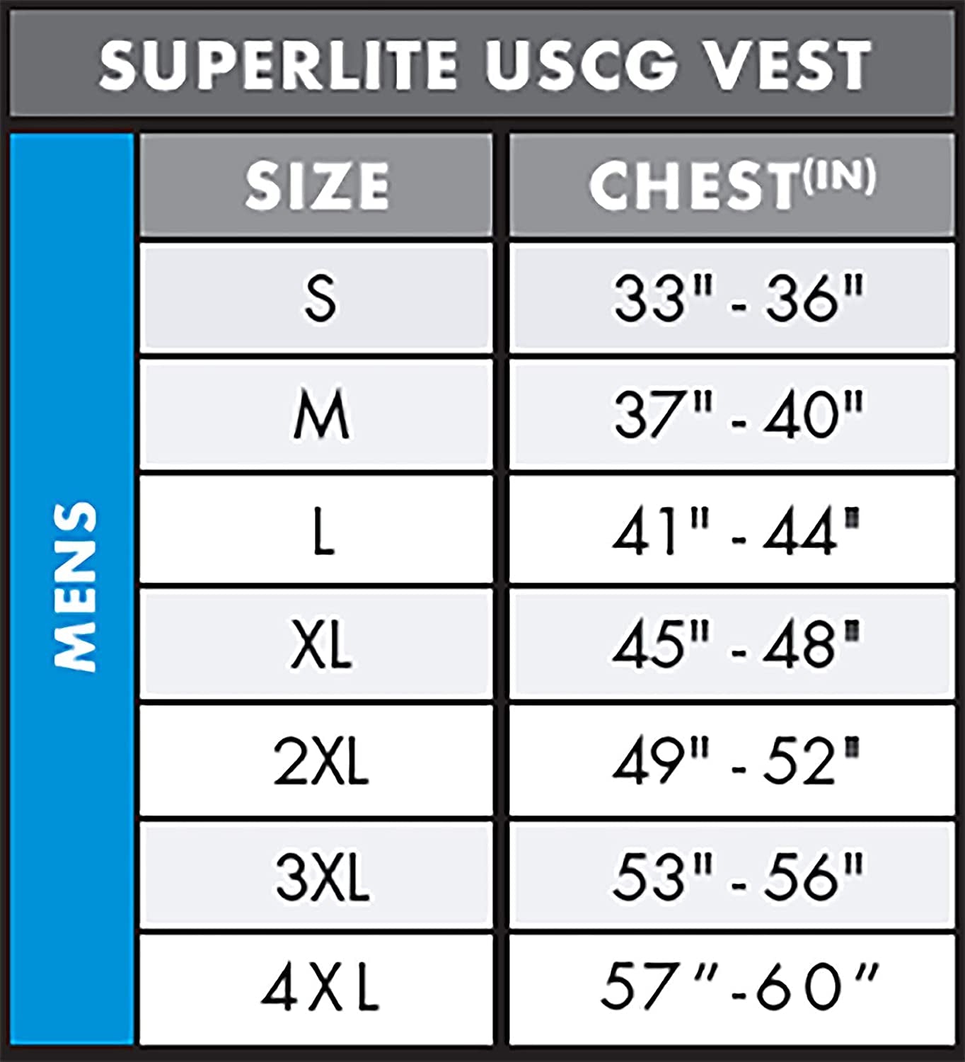 Men'S Superlite USCG Life Vest