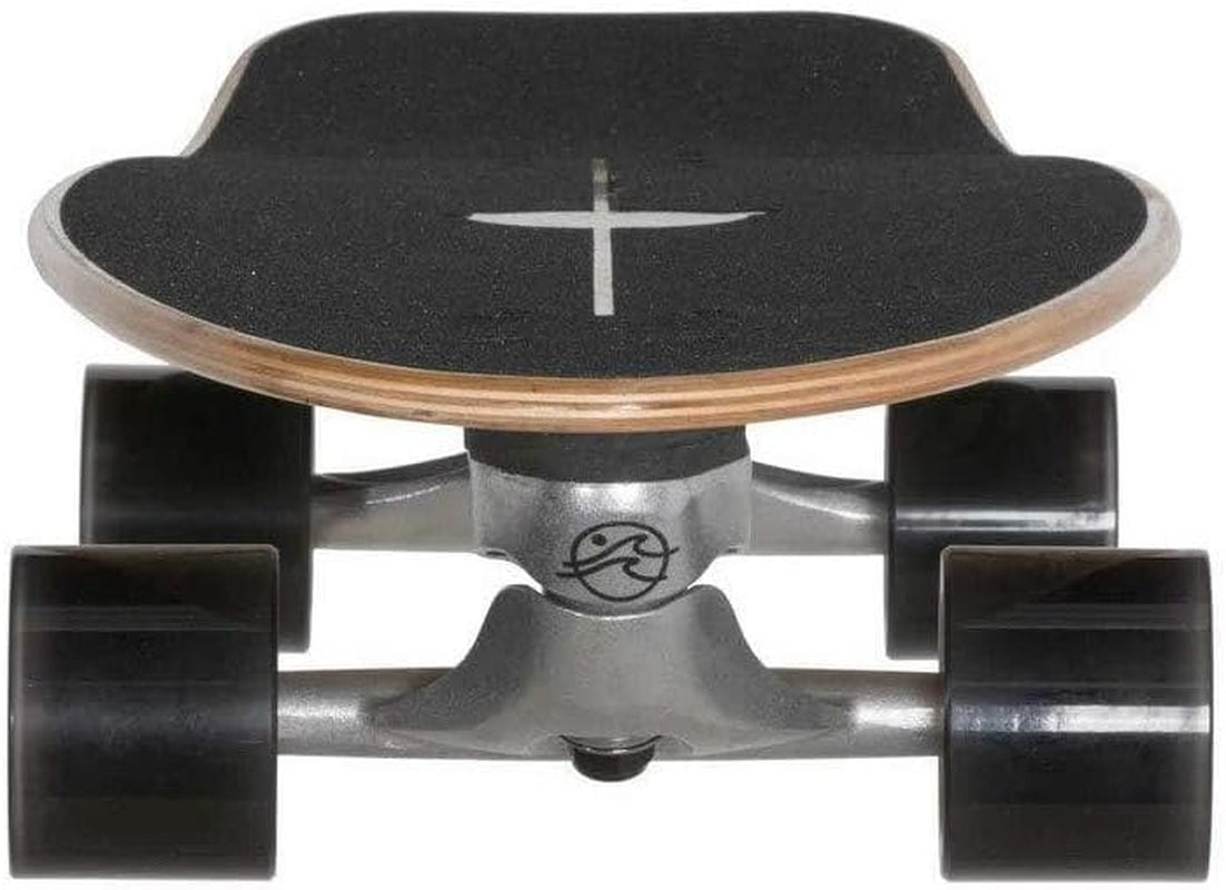 Cruiser - 7-Ply North American Maple Deck, Carving Truck, Fully Assembled, Supports up to 275 Lbs for Surf-Like Carving