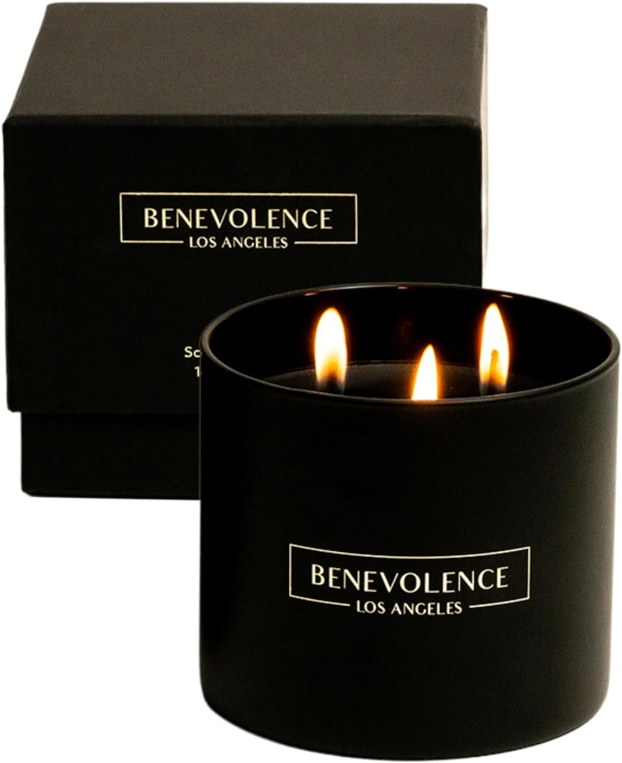 Benevolence Candles Eucalyptus Orange Wood Wick Candles, Soy Scented Candles for Women | 8 Oz Scented Candles for Home Scented | Eucalyptus Candles | Christmas Candles | Men Candles, Bathroom Candle