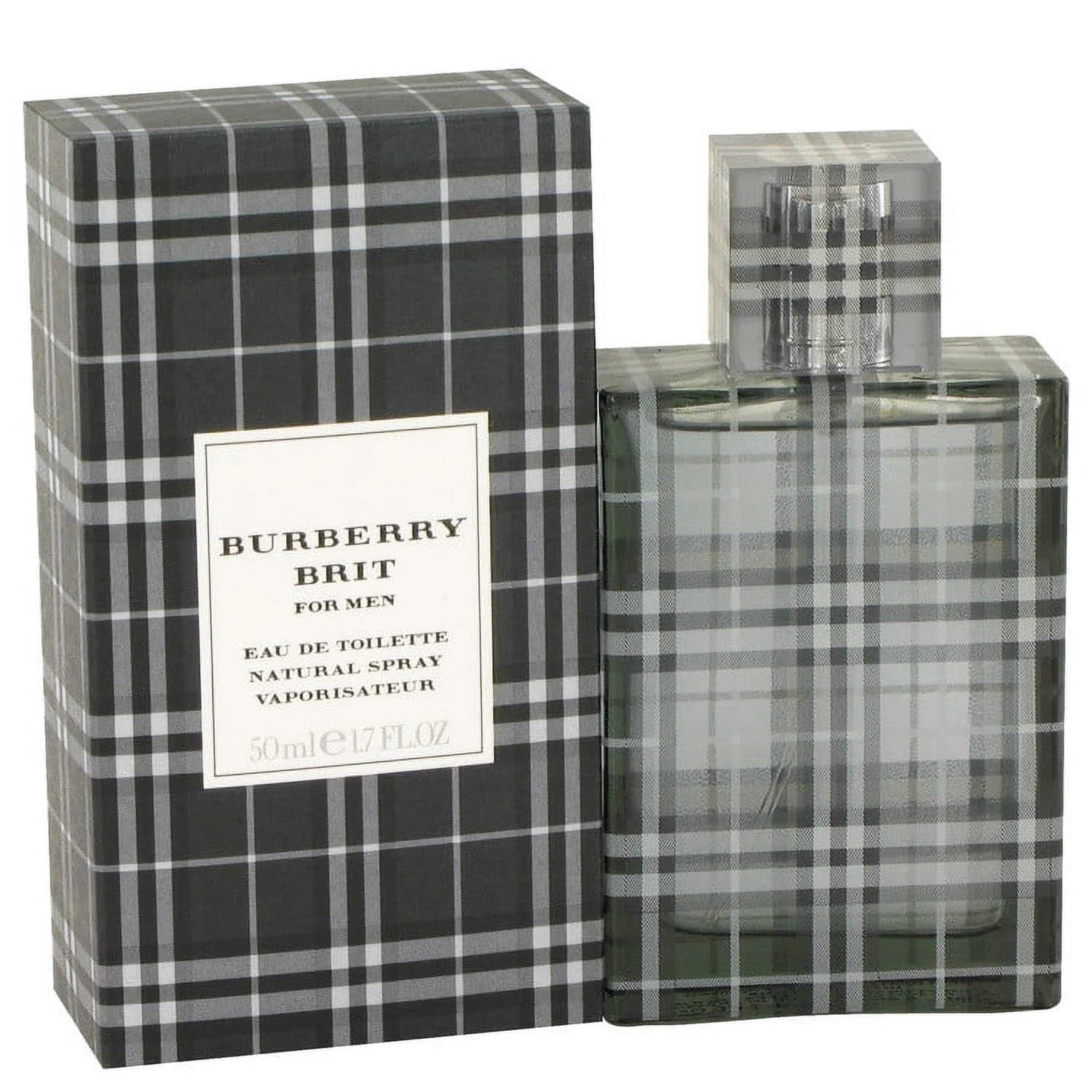 Burberry Brit Eau De Toilette, Cologne for Men, 3.3 Oz Full Size