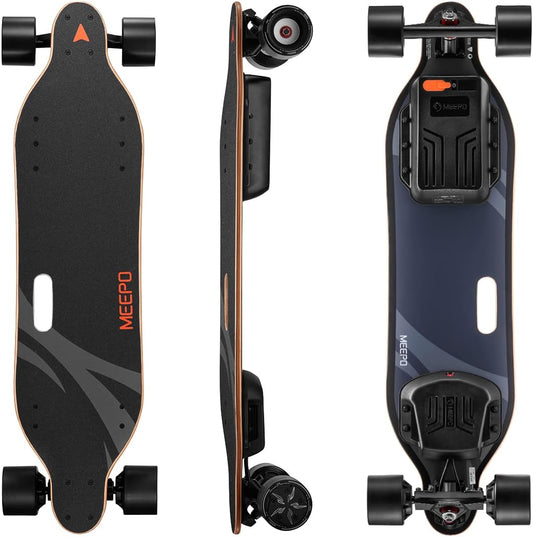 Campus/V3S/V5/Envy Electric Skateboard with Remote, Top Speed up to 29 Mph, 4 Speed Smooth Braking, Easy Carry Handle Design, Suitable for Adults & Teens Beginners