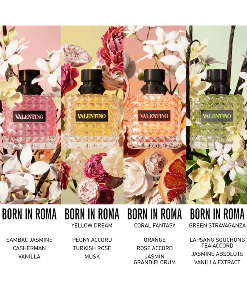 Donna Born in Roma Coral Fantasy Eau De Parfum, 3.4 Oz.